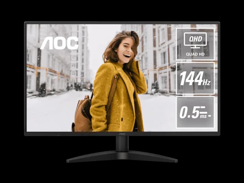 Monitor Gaming AOC Q27B36X, 27", 2560 x 1440 pixeli, Black