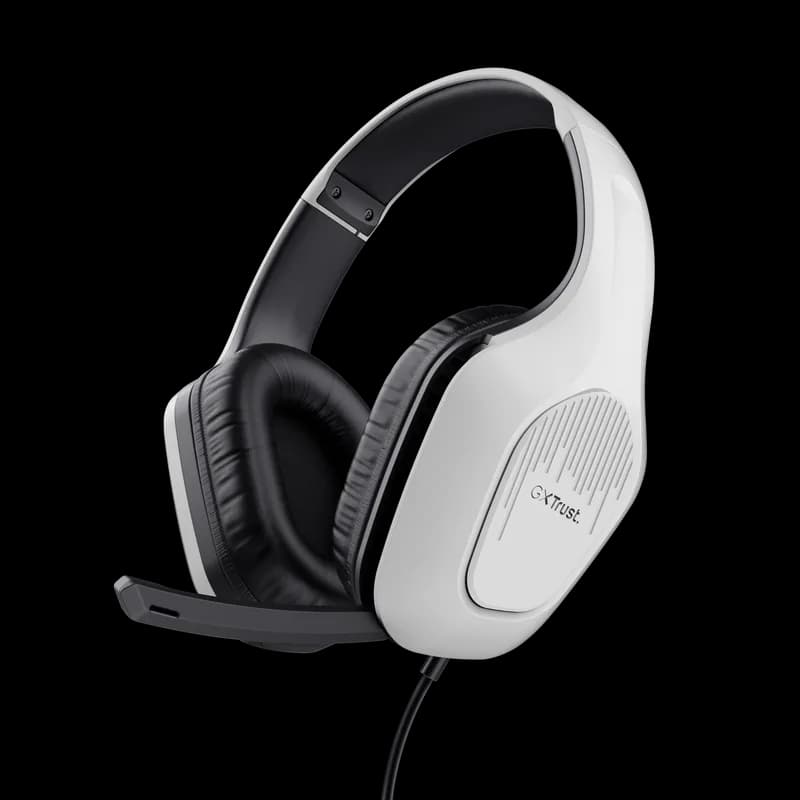 Casti Trust GXT415W Zirox. alb "TR-25147"