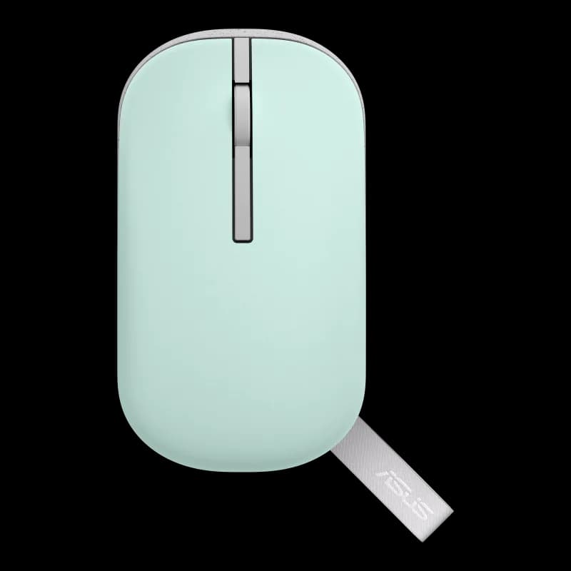 Mouse Wireless ASUS Marshmallow MD100, 1600 DPI, Liliac — miniatură