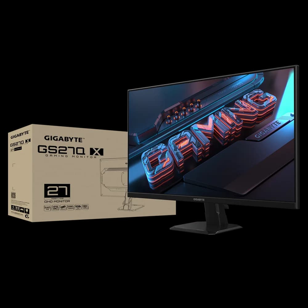 GIGABYTE GS27Q X Gaming Monitor 27" IPS "GS27Q X" — miniatură