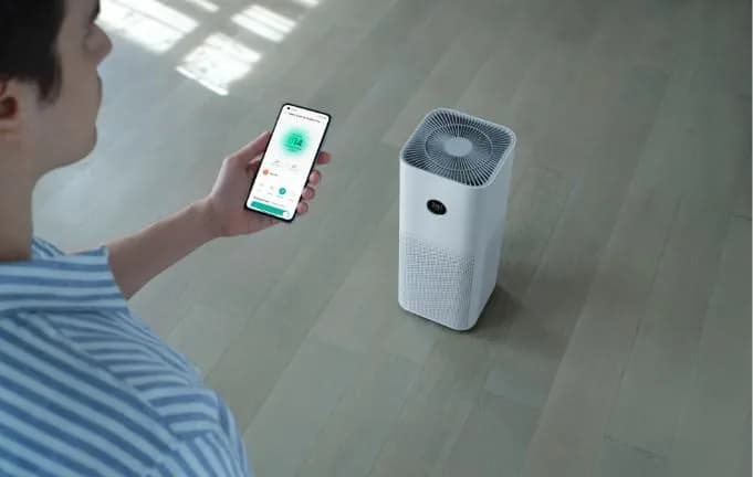 Xiaomi Smart Air Purifier 4 Pro 50 W, Suitable for rooms up to 35–60 m², 500 m³, White — miniatură