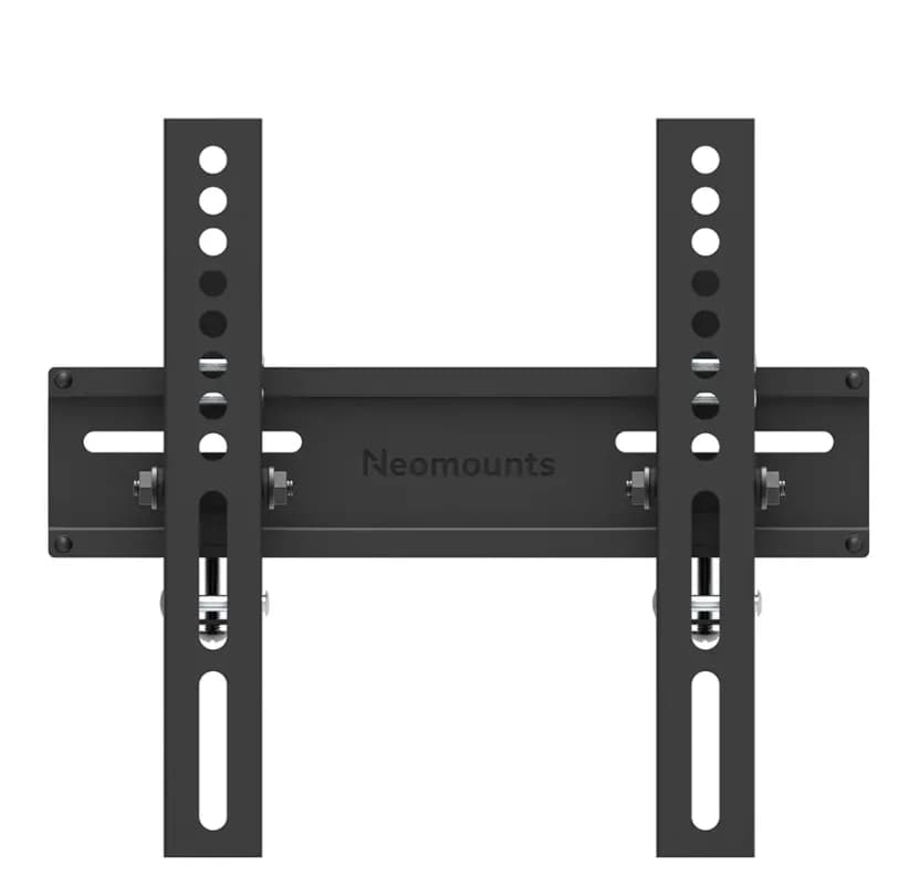 Suport perete Neomounts WL35-350BL12; pentru display-uri cu diagonale 24"-55", sistem de prindere VESA 50x50~200x200, greutate maxima suportata 25kg, tilt +10°, -2°, distanta fata de perete 460; lockable - lacătul nu este inclus; culoare negru.
