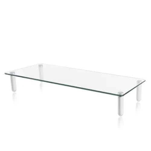 Suport Monitor de Birou, Neomounts by Newstar PLASMA-M1700E, suporta pana la 25kg, transparent