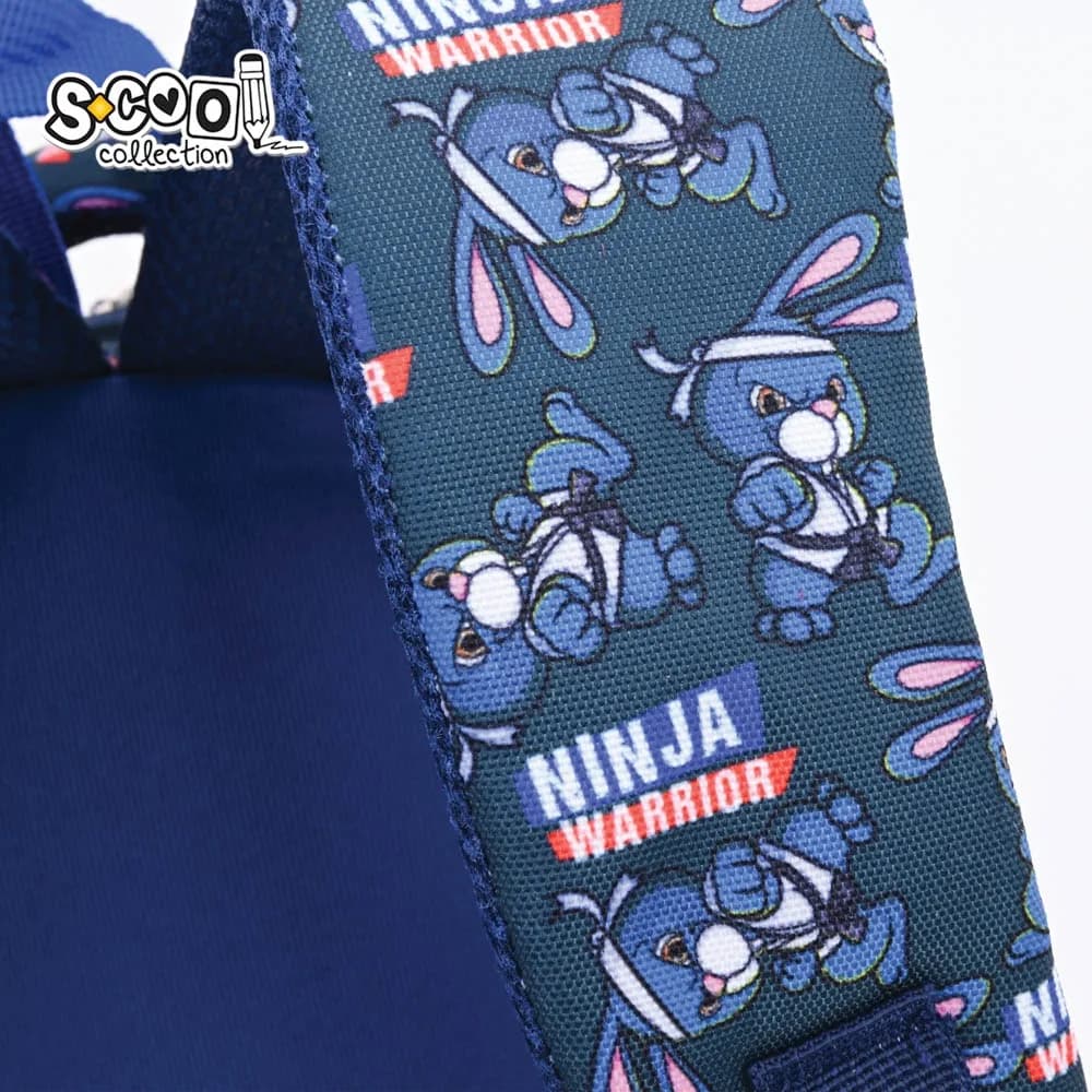 Ghiozdan gradinita, 34x23x14 cm, NINJA WARRIOR - S-COOL — miniatură