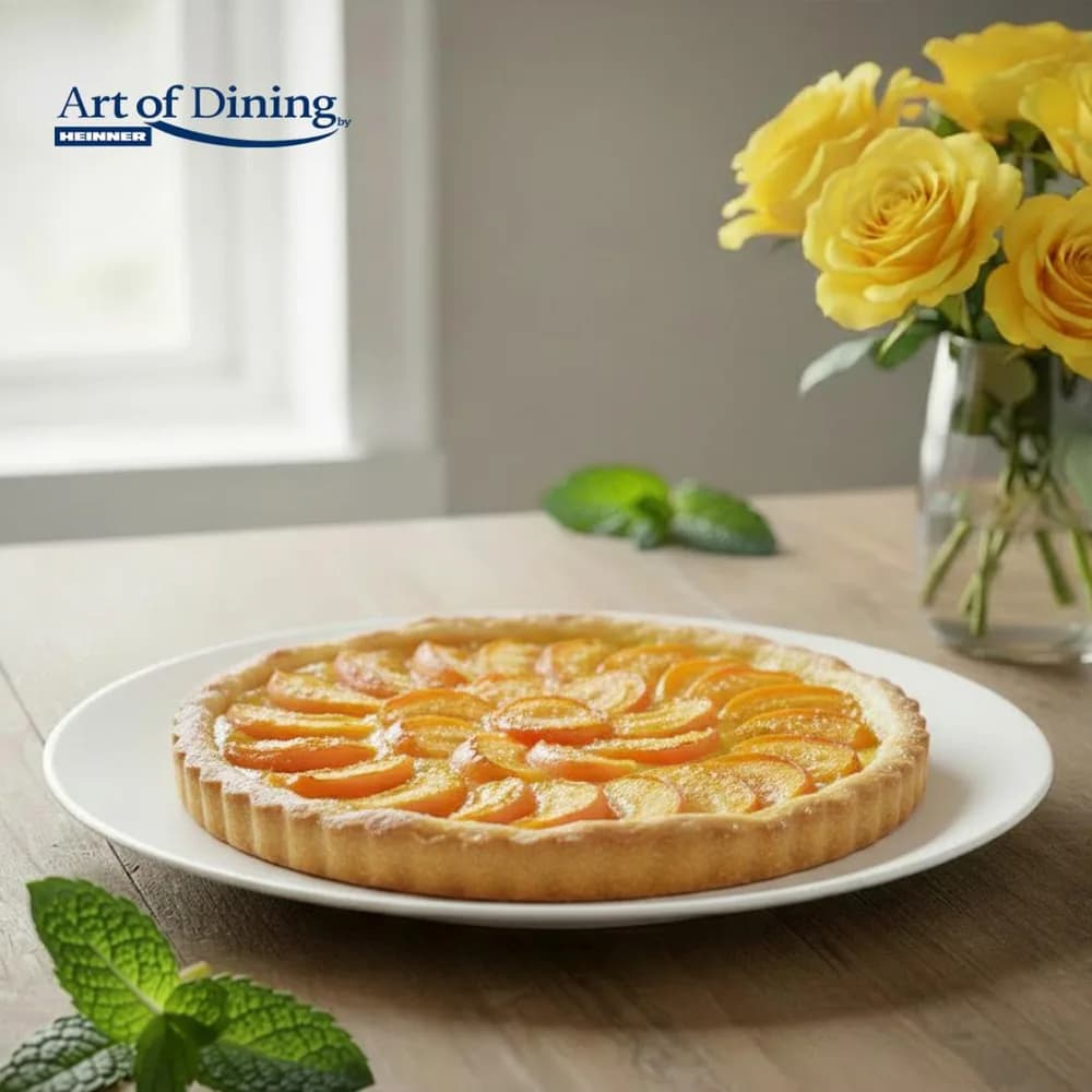 SERVICIU MASA DIN OPAL ALB 18 PIESE, ELYA, ART OF DINING — miniatură