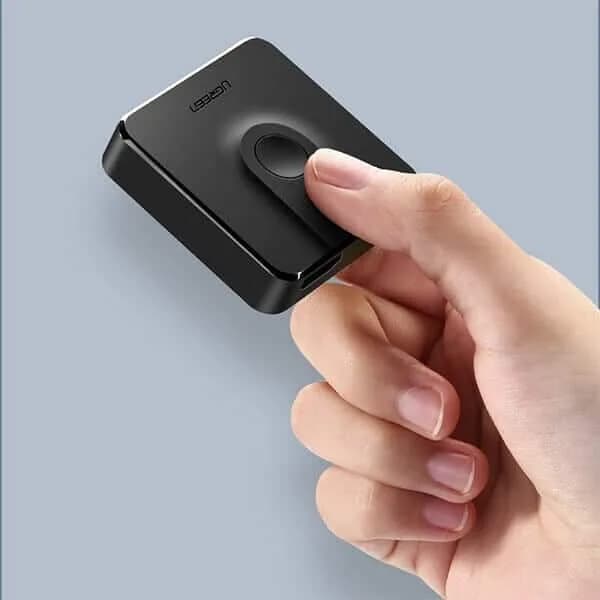 SWITCH video Ugreen, "CM217" 4K la 60Hz bi-directional, 2 x HDMI switch and HDMI splitter, negru, "50966"- 6957303859665 — miniatură