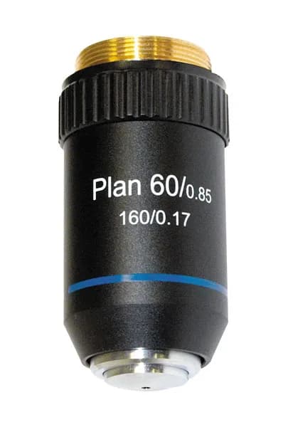 Obiectiv plan (60x, 160mm)