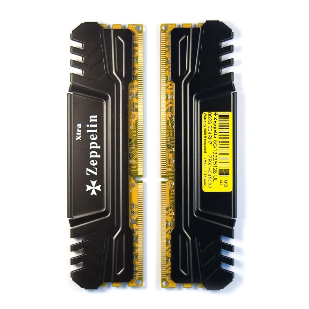 MEMORIE DDR Zeppelin DDR3 16GB frecventa 1333 Mhz, (kit 2x 8GB) dual channel kit, radiator, retail "ZE-DDR3-16G1333-RD-KIT"