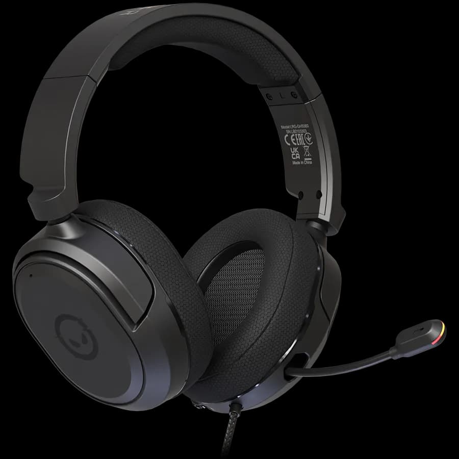 LORGAR Kaya 360, USB Gaming headset with microphone, CM108B, Plug&Play, USB-A connection cable 2m, fabric ear pads, size: 192*184.7*88mm, 0.314kg, black "LRG-GHS360"