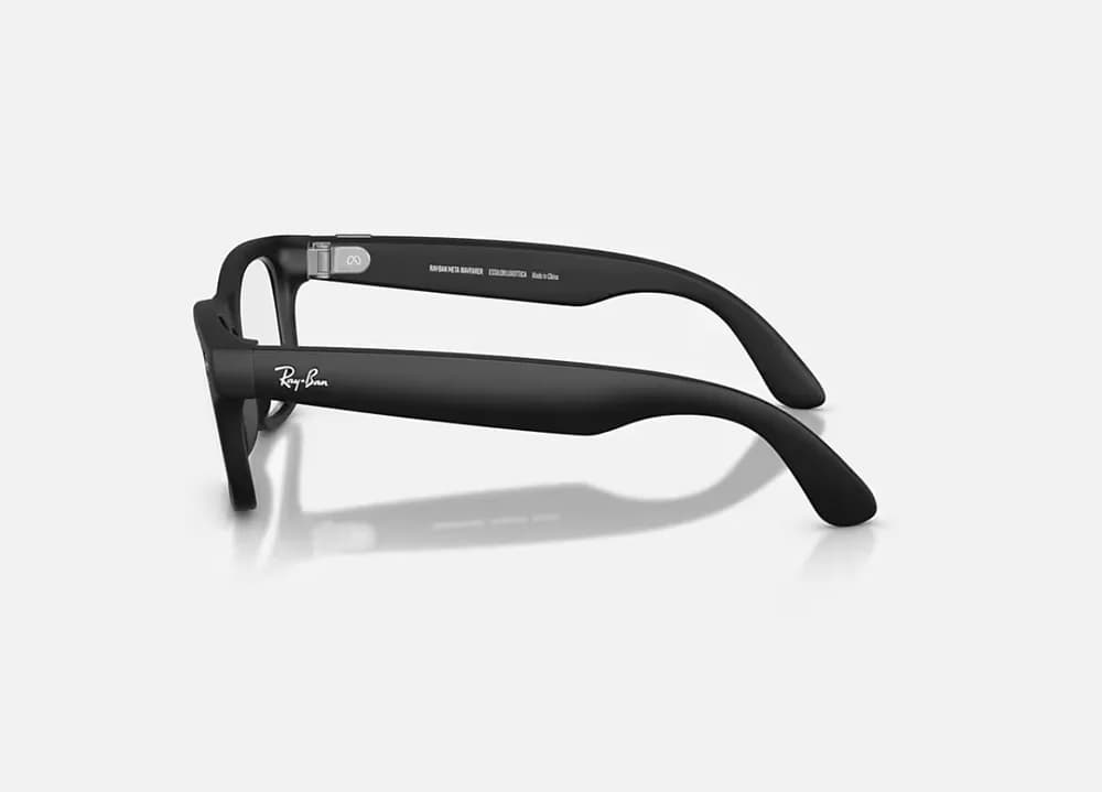 Ray-Ban Meta Wayfarer Gen 2 High Bridge FIT Matte Black Clear/Grey Transitions 50-22 — miniatură