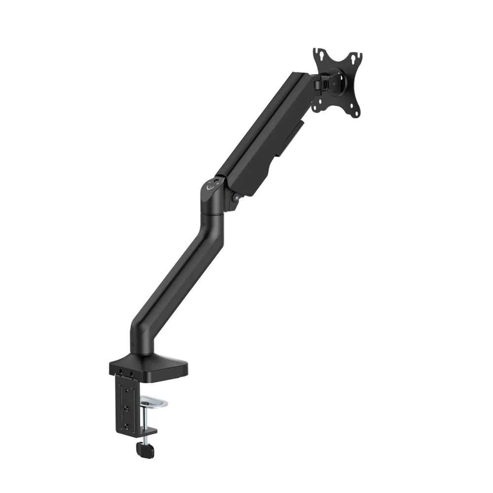 Brat monitor Serioux, tehnologie arc cu gaz, compatibilitate dimensiune ecran 17"-40" greutate suportata (per ecran) 2~12kg, VESA 75x75,100x100, Tilt +90° ~-90°, Swivel +90°~-90° — miniatură