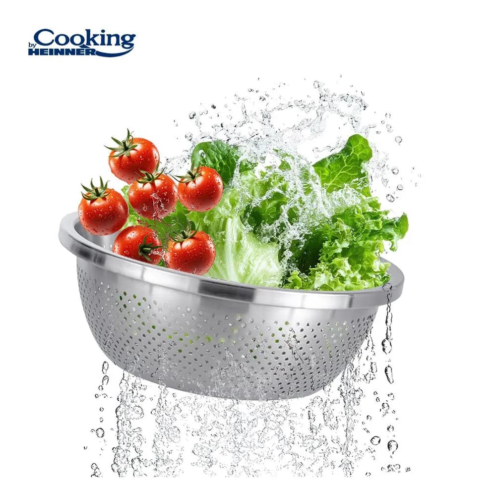 STRECURATOARE INOX 24 CM, ADA, COOKING BY HEINNER — miniatură