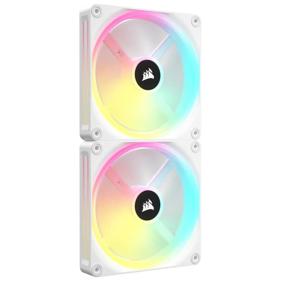 Ventilator Carcasa CORSAIR iCUE LINK QX140 RGB, 14 cm, 2000 RPM, 2 ventilatoare, RGB — miniatură
