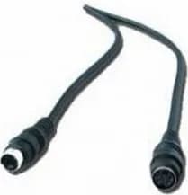 CABLU video GEMBIRD, adaptor S-Video (T) la S-Video (M), 1.8m, negru, "CCV-513" — miniatură