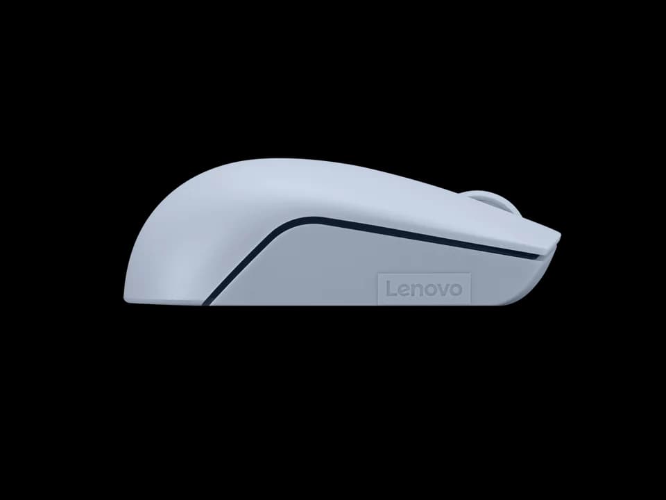Mouse Wireless LENOVO 300, 1000 dpi, Albastru — miniatură