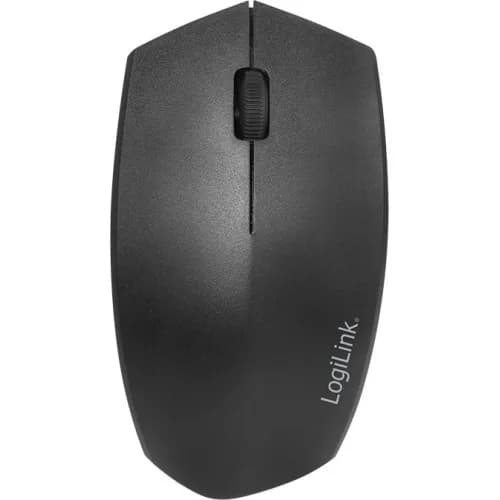 MOUSE Logilink, PC sau NB, wireless, BT 4.1 + 2.4GHz, optic, 1200 dpi, butoane/scroll 3/1, ergonomic, negru, "ID0191"