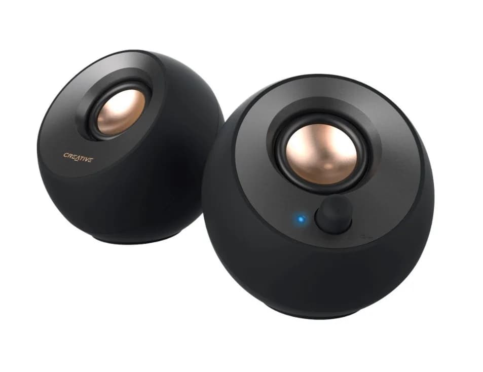 Creative Pebble V2 USB-C Speakers - Black "51MF1695AA000"