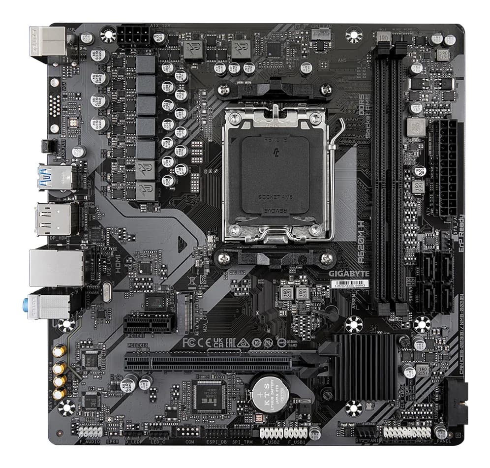 MB AMD A620 SAM5 MATX/A620M H 2.2 GIGABYTE "A620M H 2.2" — miniatură
