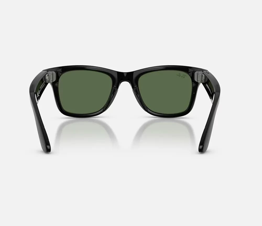 ORW4012 META WAYFARER High Bridge Fit - Shiny Black - Graphite Green Transitions® Gen 2 — miniatură