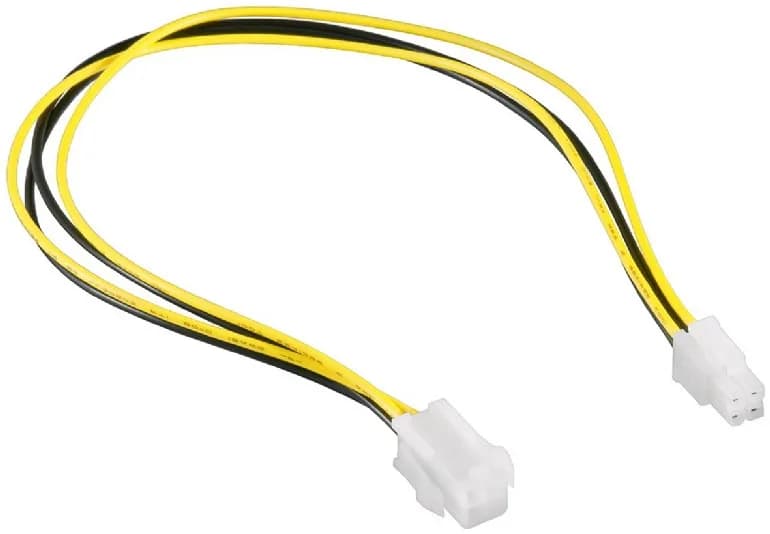 CABLU alimentare GEMBIRD, prelungitor ATX 4-pin (T) la ATX 4-pin (M), 0.3m, "CC-PSU-7" — miniatură