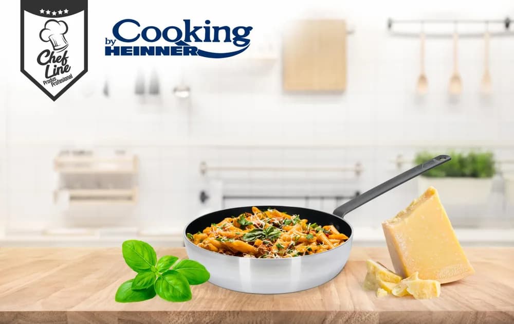 TIGAIE WOK PROFESIONALA 30*8 CM, CHEF LINE, COOKING BY HEINNER — miniatură