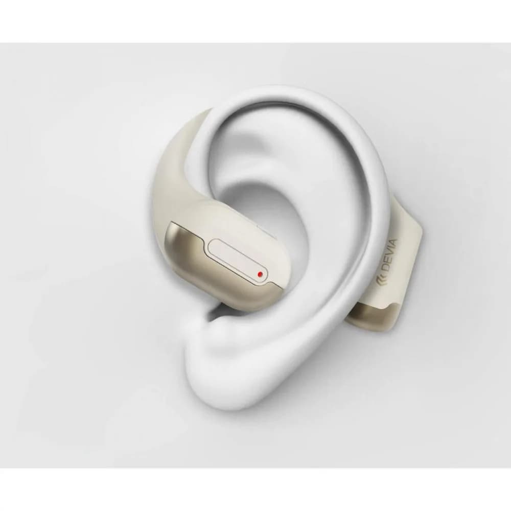 Devia Casti Bluetooth Wireless Open-Ear OWS Pro1 Bej — miniatură