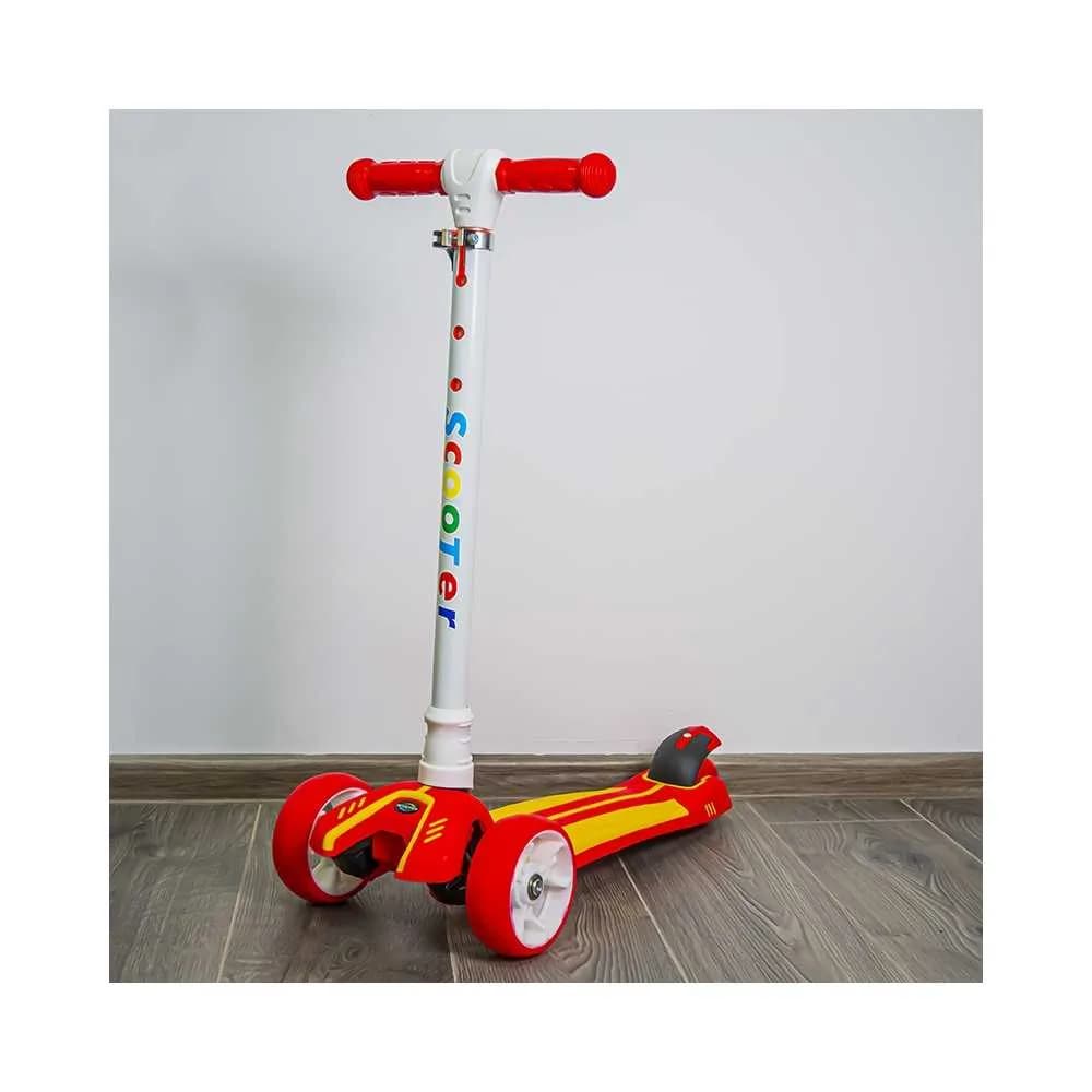 Trotineta cadru metal, 3 roti — miniatură