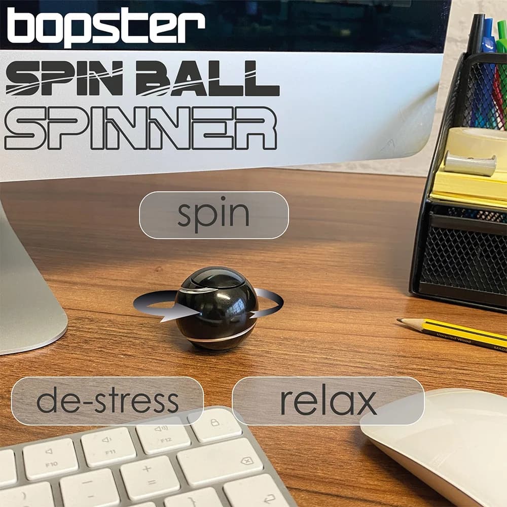 Bopster Spin Ball, Negru — miniatură