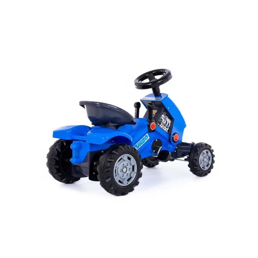 Tractor Turbo 2 cu pedale, 78x44x54 cm, Polesie — miniatură