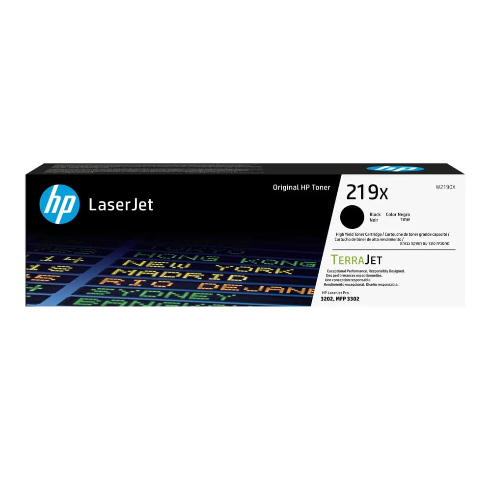 Toner Original HP Black, nr.219X, pentru LJ Pro 3201|3204|3288|3302, 3.2K, incl.TV 1.2 RON, "W2190X"