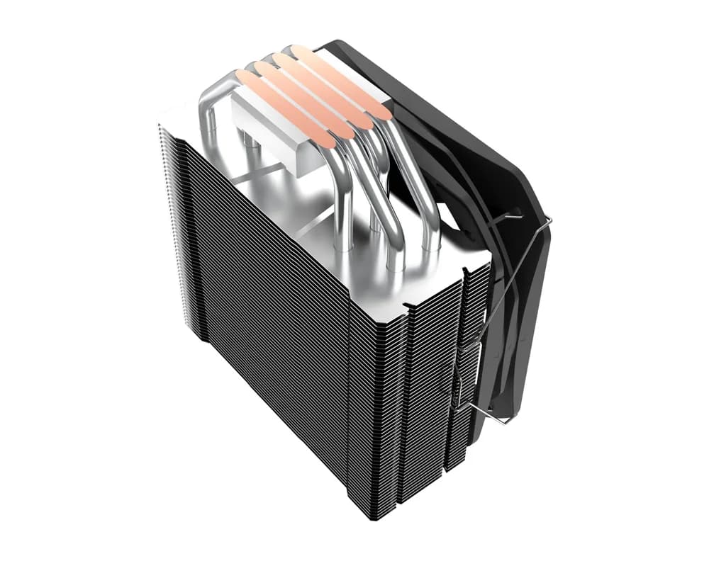 COOLER PCCOOLER, skt. universal, racire cu aer, vent. 130.6 mm x 1, 1600 rpm "PALADIN 400 ARGB" — miniatură
