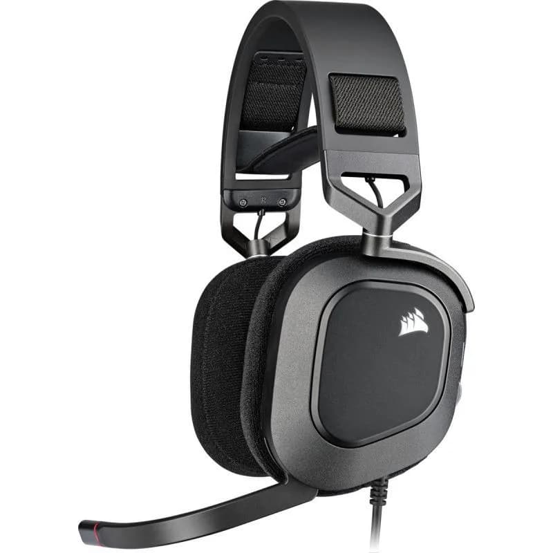 Casti Gaming Head-band Corsair HS80 RGB USB, Wired, Negru — miniatură