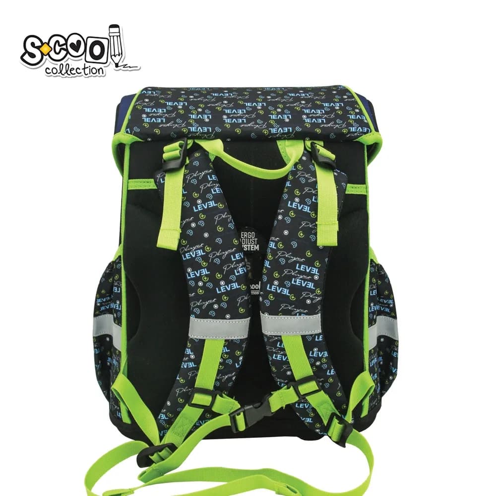 Ghiozdan anatomic Premium, 42x30x22 cm, NEXT LEVEL - S-COOL — miniatură