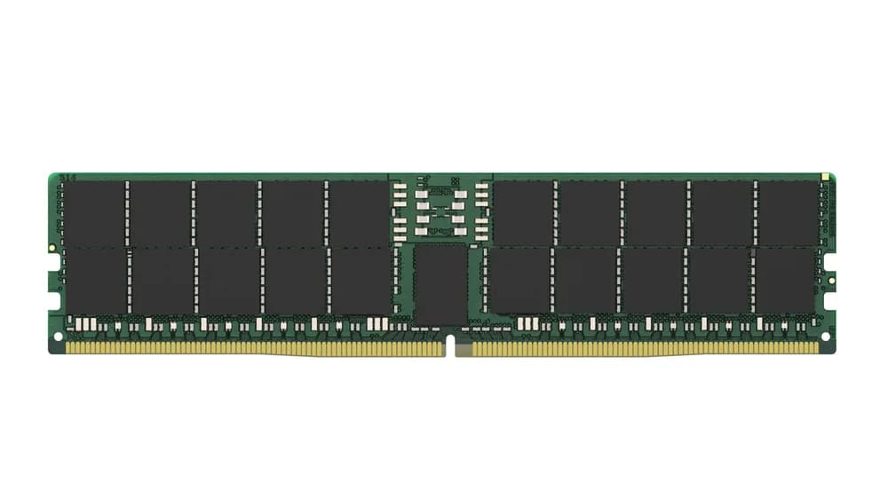 KINGSTON DDR5, 64GB, 5600MHz, CL46 SDRAM, 1.1V, ECC, 288-Pin DIMM, PC5-5600, Registered EC8, Hynix A "KSM56R46BD4-64HA"
