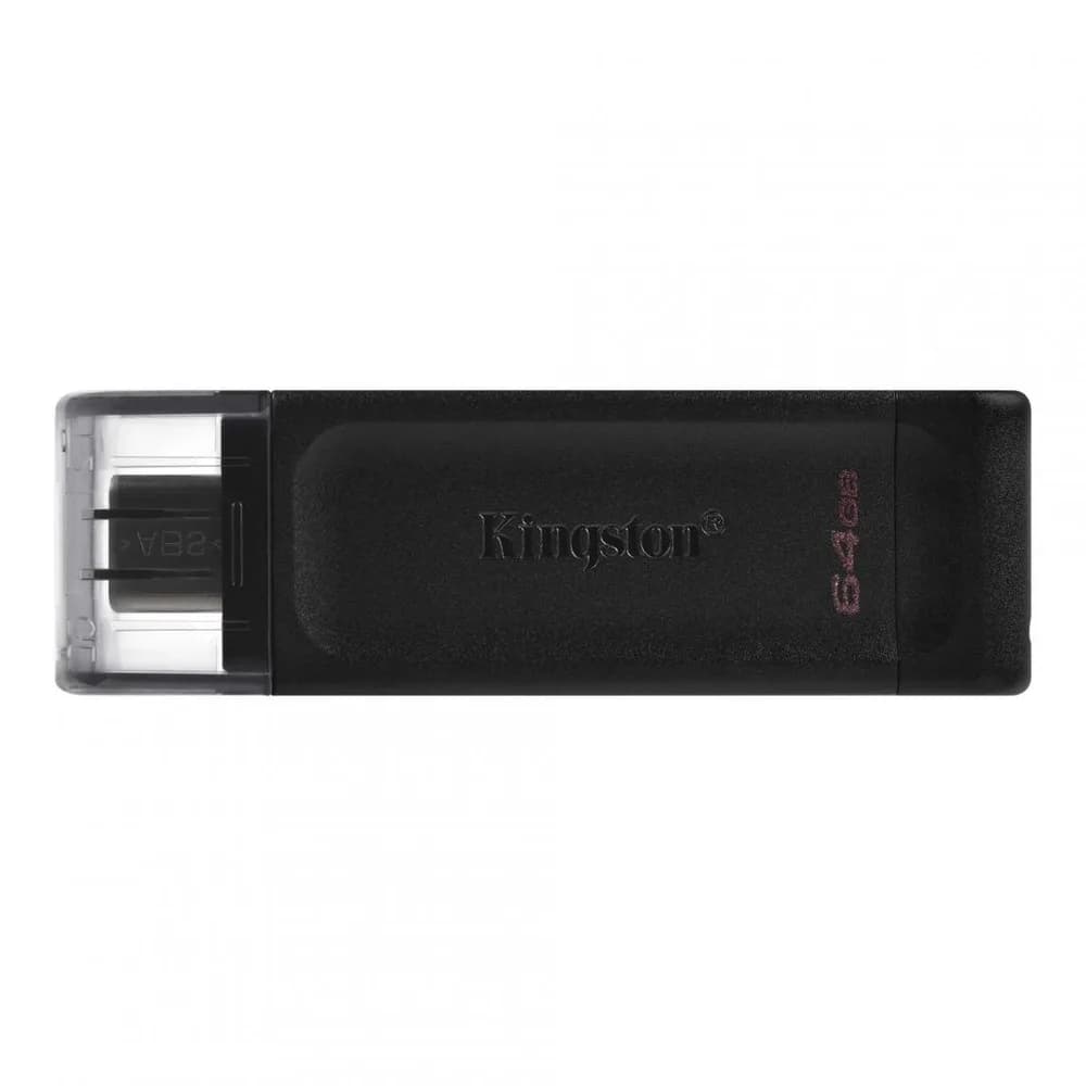 Memorie USB Kingston DataTraveler 70, 64 GB, USB 3.2, Negru