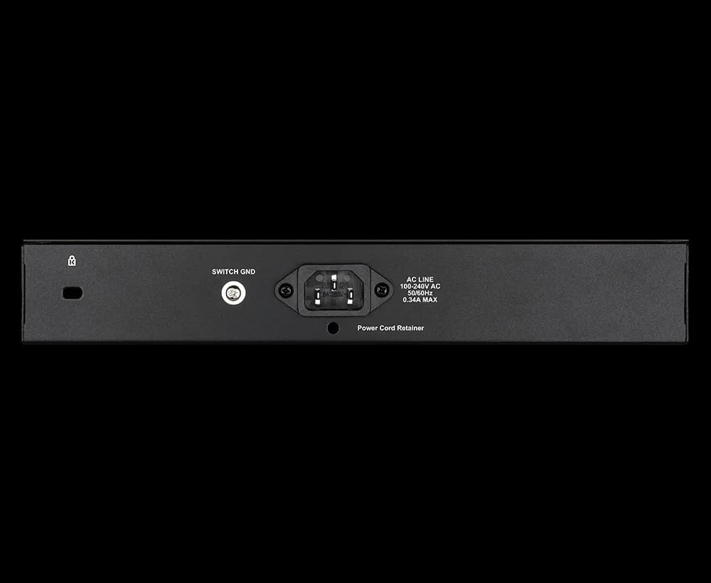 SWITCH D-LINK SMART 16 porturi Gigabit + 4 porturi combo SFP, carcasa metalica, rackabil, "DGS-1210-20" — miniatură