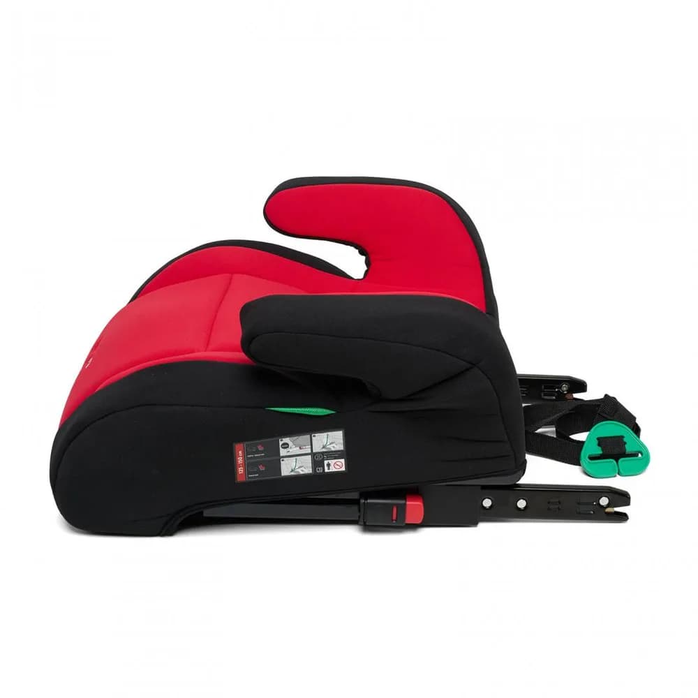 Inaltator auto 125-150, omologare R129 cu isofix, negru/rosu, U-Grow — miniatură