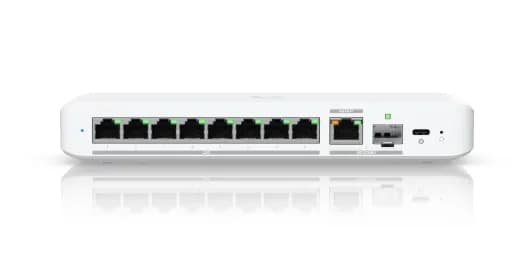 Ubiquiti switch USW-Flex-2.5G-8-EU 8-port 2.5 GbE ports, 10 GbE PoE+ input port for power / SFP+ port combo "USW-FLEX-2.5G-8-EU" — miniatură