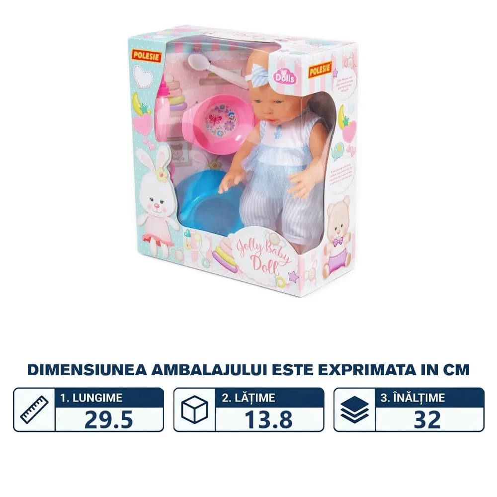 Bebelus cu accesorii, 35 cm, Polesie — miniatură