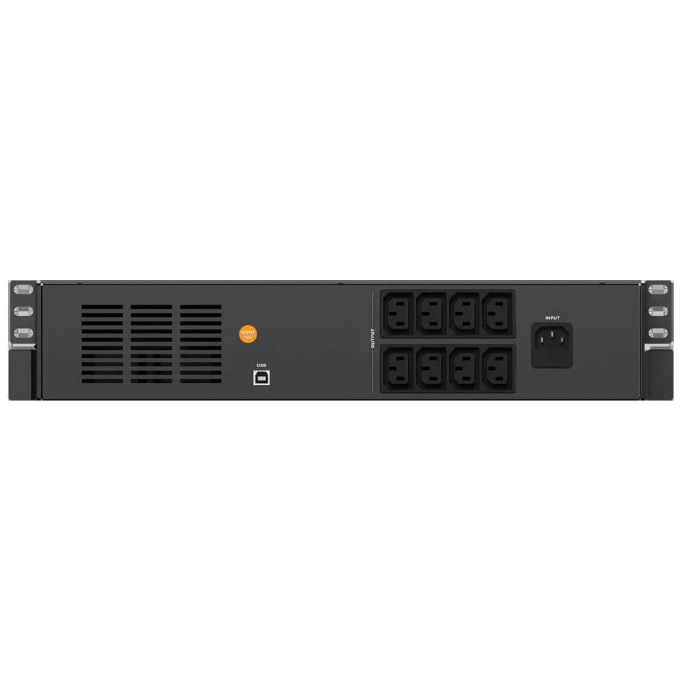 UPS nJoy Code 1000, 600W, LCD, USB, Rackmount 2U — miniatură