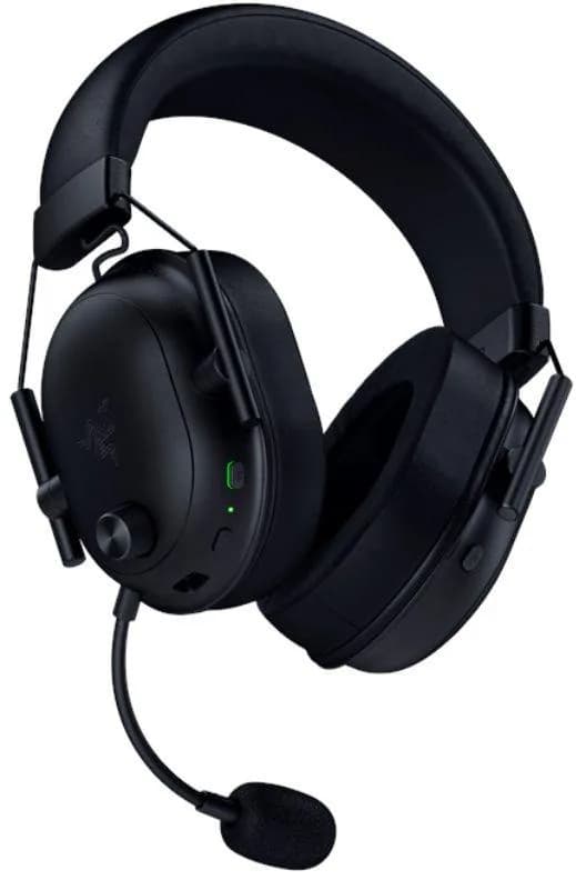 Casti Gaming Head-band Razer BLACKSHARK V2 HYPERSPEED, Wireless/Wired, noise-canceling, Negru — miniatură