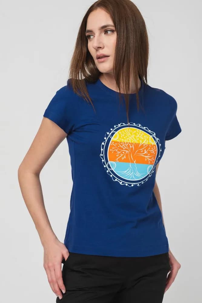 TRICOU  ROATA FAMILIE FEMEI  ROYAL BLUE-L