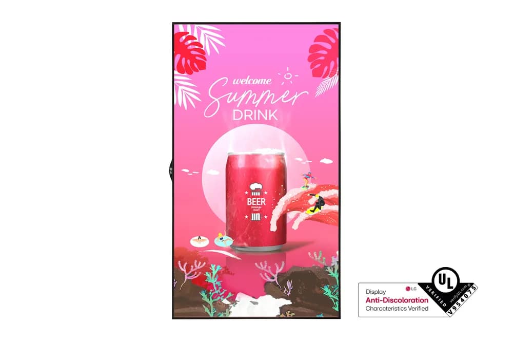 Dispaly profesional Window Facing LG 55XS4P-B, 55", 4000 nit, Portrait / Landscape, 24/7