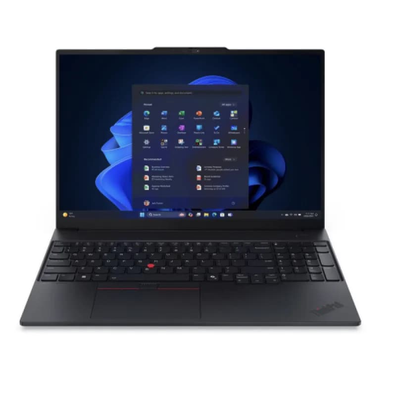Laptop Business Lenovo ThinkPad E16 Gen 3, cu procesor AMD Ryzen 5 220, 16'' IPS, 16 GB DDR5, 512 GB SSD, AMD Radeon 740M, Fara OS