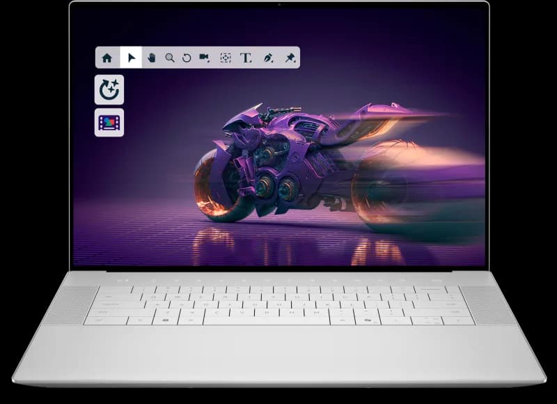 Laptop Consumer DELL 16 Premium, cu procesor Intel Core Ultra 7 255H, 16.3'' IPS, 32 GB LPDDR5x, 1 TB, NVIDIA GeForce RTX 5060, 8GB GDDR7, Windows 11 Pro