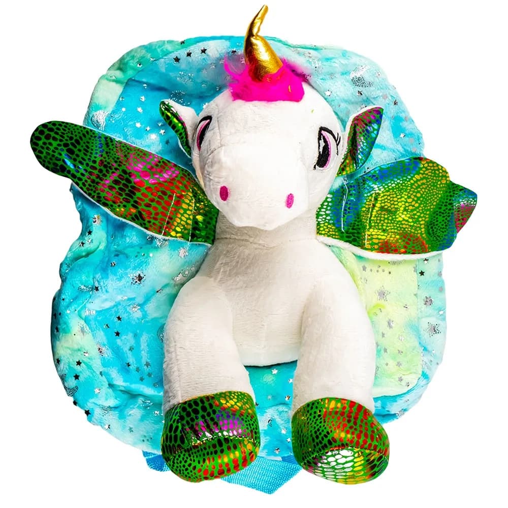 Ghiozdan din plus, Unicorn — miniatură