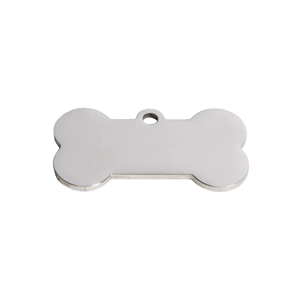 Accesoriu gravator laser xTool Bone-Shaped Stainless Steel Dog Tag – 10 buc — miniatură