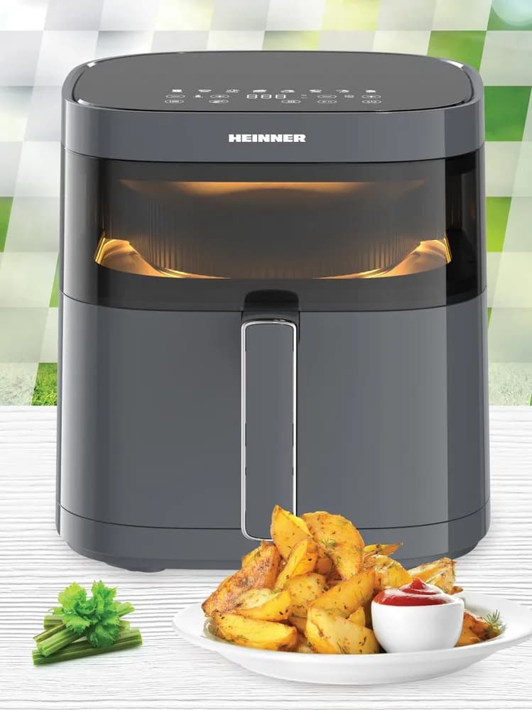 FRITEUZA CU AER CALD HEINNER DualHeat HAF-B6GRY17LG — miniatură