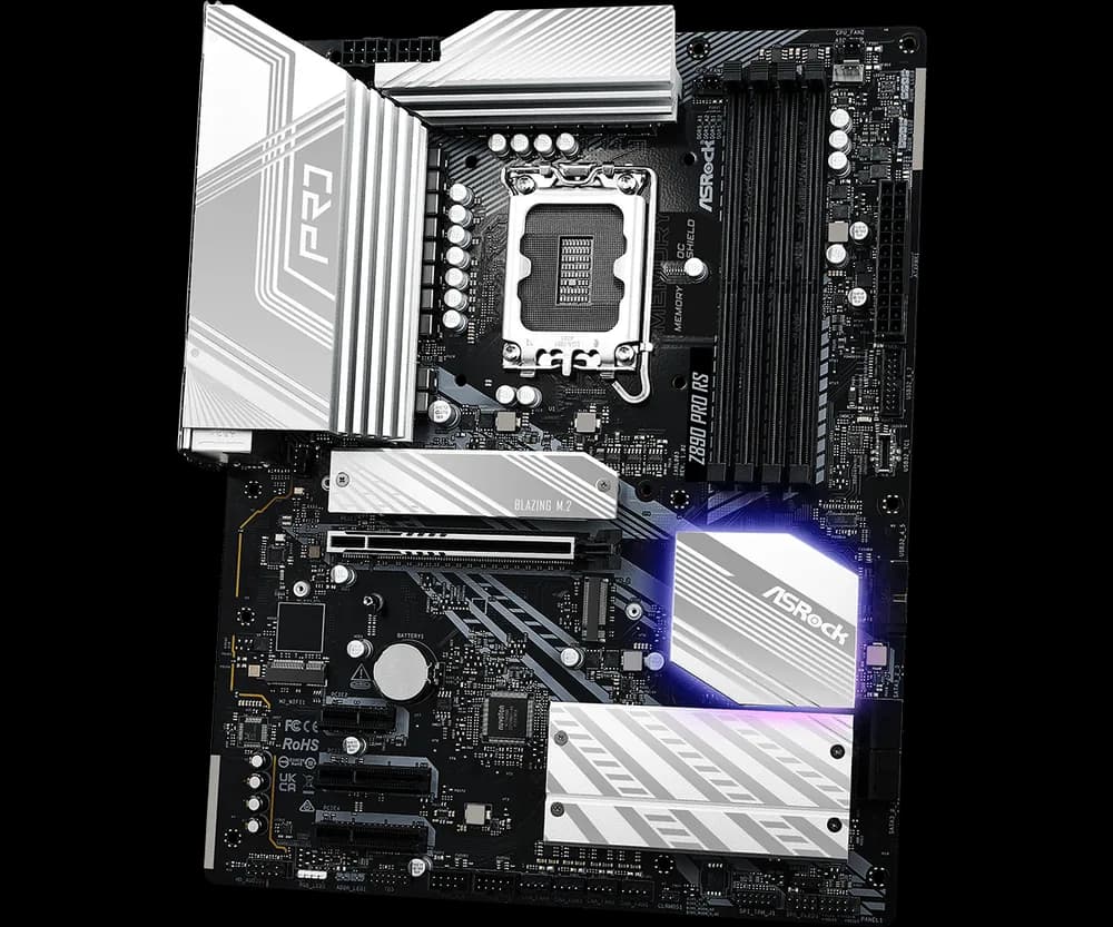 Placa de baza ASRock Z890 Pro RS, Socket 1851, DDR5, ATX — miniatură
