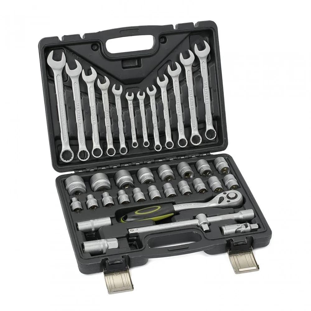 HEINNER TRUSA 37 PIESE 1/2" CR-V — miniatură